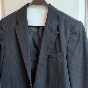 Dockers Black Pinstripe Suit for Teenage boy